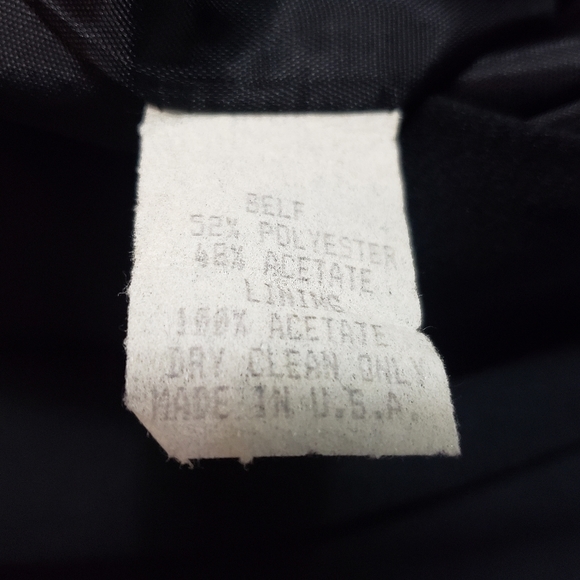 Vintage Black Maxi Dress Size 6 Embroidered Sheer Cut-Out Waist Front Slit 80s - Picture 13 of 16